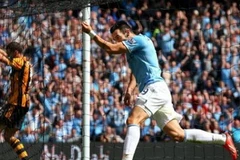 Alvaro Negredo ăn mừng pha mở tỷ số. (Nguồn: Getty)