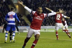 Theo Walcott chính là người hùng của Arsenal. (Nguồn: AP)