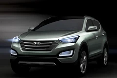 Mẫu Santa Fe đời 2013. (Nguồn: Internet)
