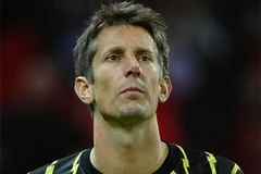 Nỗi buồn của Edwin van der Sar. (Nguồn: Getty)