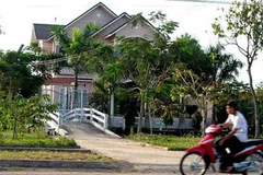 Biệt thự của ông Mười trên đường Lê Duẩn, thành phố Sóc Trăng. (Ảnh: Báo Công lý)