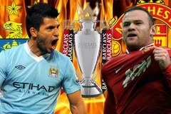 Người hâm mộ đang chờ đợi cuộc so tài của Aguero và Rooney. (Nguồn: Internet)