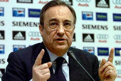 Chủ tịch của Real Madrid, Florentino Perez. (Nguồn: AFP)
