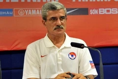 Huấn luyện viên Henrique Calisto. (Ảnh: Quốc Khánh/TTXVN)