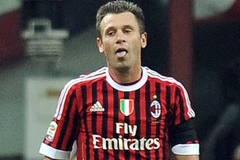 Tiền đạo Antonio Cassano. (Nguồn: Getty)