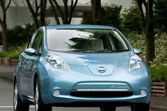 Mẫu xe Nissan Leaf. (Nguồn: Internet)