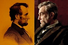Daniel Day-Lewis (phải) vào vai tổng thống Abraham Lincoln. (Nguồn: geeknation.com)