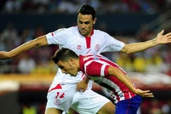 Tiền đạo David Villa. (Nguồn: AFP)