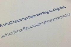 Bức thư mời giới truyền thông của Facebook. (Nguồn: Engadget)