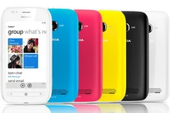 Mẫu điện thoại Nokia Lumia 710. (Nguồn: Internet)