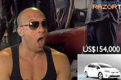 Ngôi sao Vin Diesel "sốc" trước giá xe ở Singapore. (Nguồn: RazorTV)