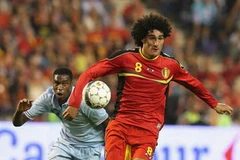 Marouane Fellaini có thể phải thi đấu ngay cả khi bị chấn thương. (Nguồn: Getty)