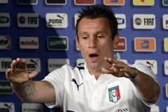 Tiền đạo Antonio Cassano. (Nguồn: Getty)