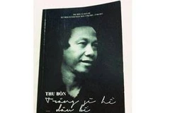 Bìa tập sách Thu Bồn - Tráng sĩ hề dâu bể. (Ảnh: TT&VH)