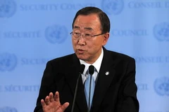 Tổng Thư ký Liên hợp quốc Ban Ki-moon. (Nguồn: Getty)