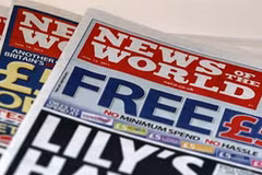 Scandal nghe lén khiến tờ News of the World bị đóng cửa. (Nguồn: Internet)