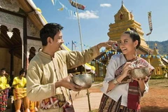 Lễ hội té nước vào dịp Tết Songkran. (Nguồn: Internet)