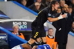 Carles Puyol đang rất quyết tâm đánh bại Chelsea. (Nguồn: Getty)
