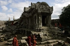 Đền Preah Vihear - khu vực biên giới tranh chấp. (Nguồn: Reuters)