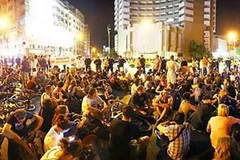 Người biểu tình tại thủ đô Bucharest. (Nguồn: romania-insider.com)