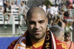 Tiền đạo Adriano. (Nguồn: AP)