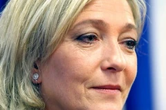 Lãnh đạo cực hữu của Pháp, bà Marine Le Pen. (Nguồn: AP)