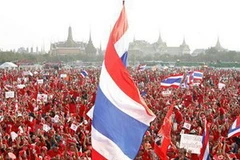 Những người "áo đỏ" biểu tình tại Bangkok (Nguồn: Internet)