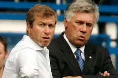 Abramovich (trái) liệu có tiếp tục đặt niềm tin vào Ancelotti. (Nguồn: Internet)