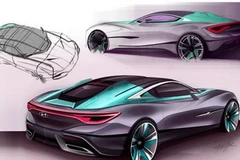 Mẫu concept mới Hyundai i80 coupe. (Nguồn: carscoops.com)