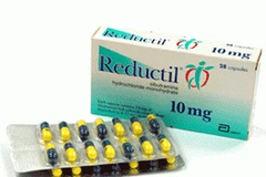 Sản phẩm thuốc Reductil có chứa sibutramine. (Nguồn: Internet)