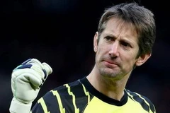 Thủ thành Edwin van der Sar. (Nguồn: Getty)