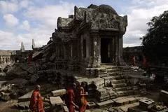 Đền Preah Vihear - khu vực biên giới tranh chấp. (Nguồn: Reuters)