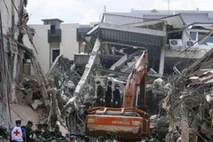 Hậu quả một trận động đất tại Indonesia. (Nguồn: Internet)