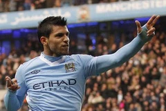 Tiền đạo Aguero. (Nguồn: Reuters)