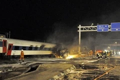 Hiện trường vụ tai nạn. (Nguồn: Getty)