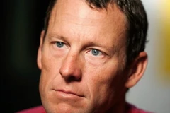 Tay đua xe đạp nổi tiếng thế giới Lance Armstrong. (Nguồn: AP)