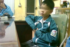 Cháu bé bị bắt cóc tại cơ quan công an quận Hà Đông. (Ảnh: Nguyễn Văn Cảnh/Vietnam+)