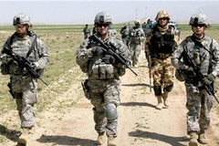 Binh sĩ Mỹ ở Afghanistan. (Ảnh: Christopher Barnhart)