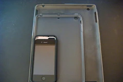 Hình ảnh mới so sánh kích thước iPhone – iPad mới-cũ. (Nguồn: PhoneArena)