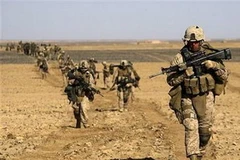 Lính mỹ tại Afghanistan. (Nguồn: Internet)