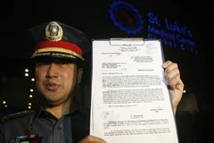 Lệnh bắt giữ cựu Tổng thống Philippines Gloria Arroyo. (Nguồn: Reuters)