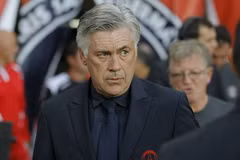Carlo Ancelotti vẫn chưa giúp Paris Saint Germain được hưởng mùi vị chiến thắng. (Nguồn: AP)