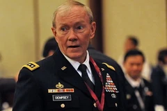 Chủ tịch Hội đồng tham mưu trưởng liên quân Mỹ, Tướng Martin Dempsey. (Nguồn: Getty)