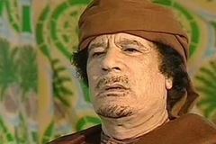 Nhà lãnh đạo Libya bị lật đổ Muammar Gaddafi. (Nguồn: Internet)