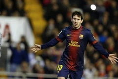 Messi không thể giúp Barca giành chiến thắng. (Nguồn: Getty)