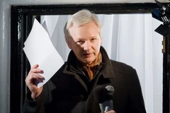 Nhà sáng lập WikiLeaks Julian Assange. (Nguồn: Getty)