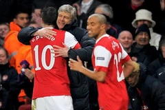 Thầy trò huấn luyện viên Wenger liệu sẽ được ăn mừng chiến thắng một lần nữa trước Barcelona. (Nguồn: Getty images)