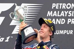 Sebastian Vettel xứng đáng với chiến thắng tại Malaysia GP. (Nguồn: Getty images)