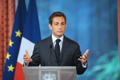 Tổng thống Pháp Nicolas Sarkozy. (Nguồn: AFP/TTXVN)