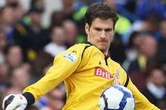 Asmir Begovic, thủ thành của Stoke City. (Nguồn: Getty)